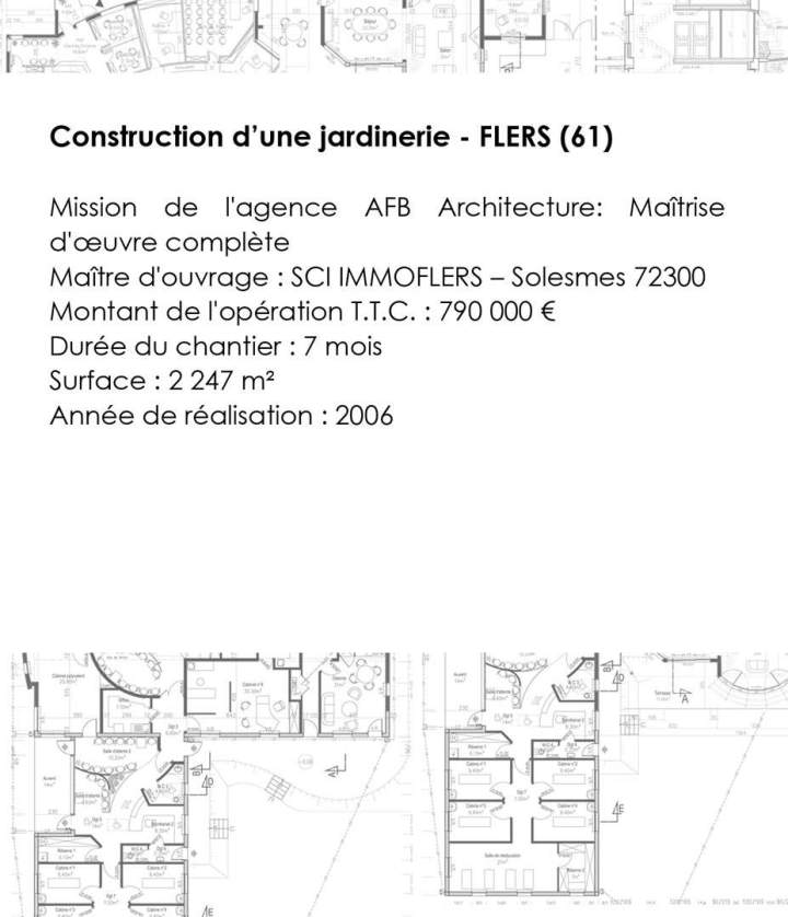 Conception d'une jardinerie Sud Sarthe (1)