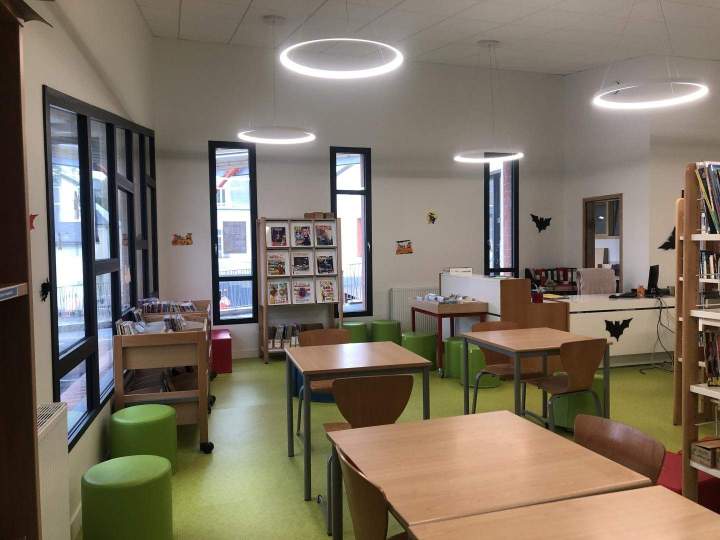 Construction d'un bâtiment d'enseignement  pôle administratif et blocs sanitaires Sud Sarthe (5)