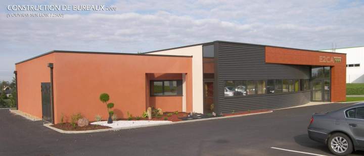 Construction d'un cabinet comptable  E2CA Sud Sarthe (2)