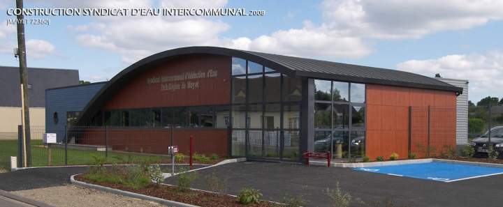 Construction d'un nouveau siège social Sud Sarthe (2)