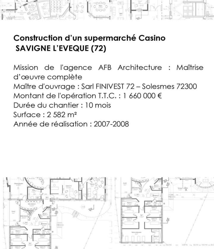 Construction d'un supermarché Casino (1)