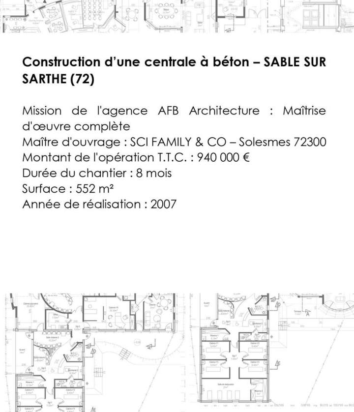 Construction d'une centrale à béton Sud Sarthe (1)