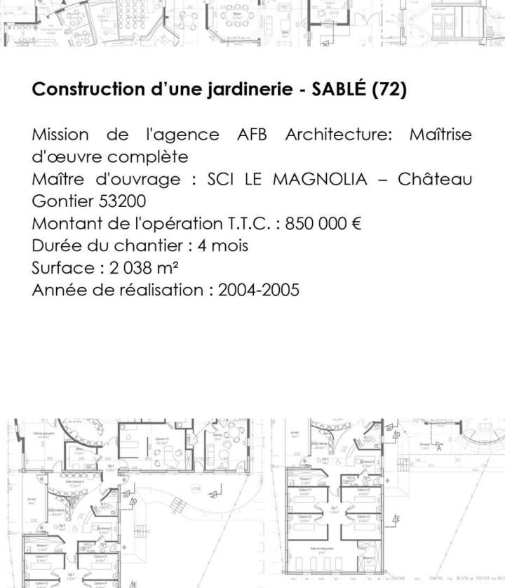 Construction d'une jardinerie Sud Sarthe (1)