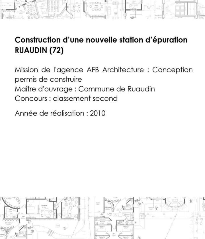 Construction d'une nouvelle station d'épuration Sud Sarthe (1)