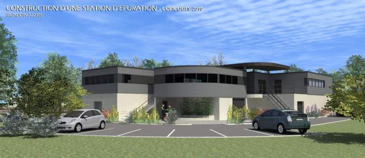 Construction d'une nouvelle station d'épuration Sud Sarthe (2)