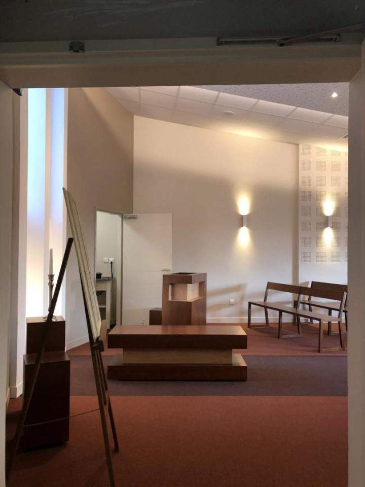 Extension d'un espace funéraire pour la création d'une salle de cérémonie Sud Sarthe (2)