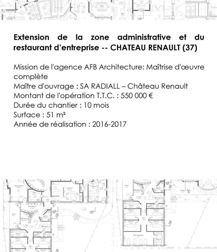 Extension de la zone administrative et du restaurant d'entreprise Sud Sarthe (1)