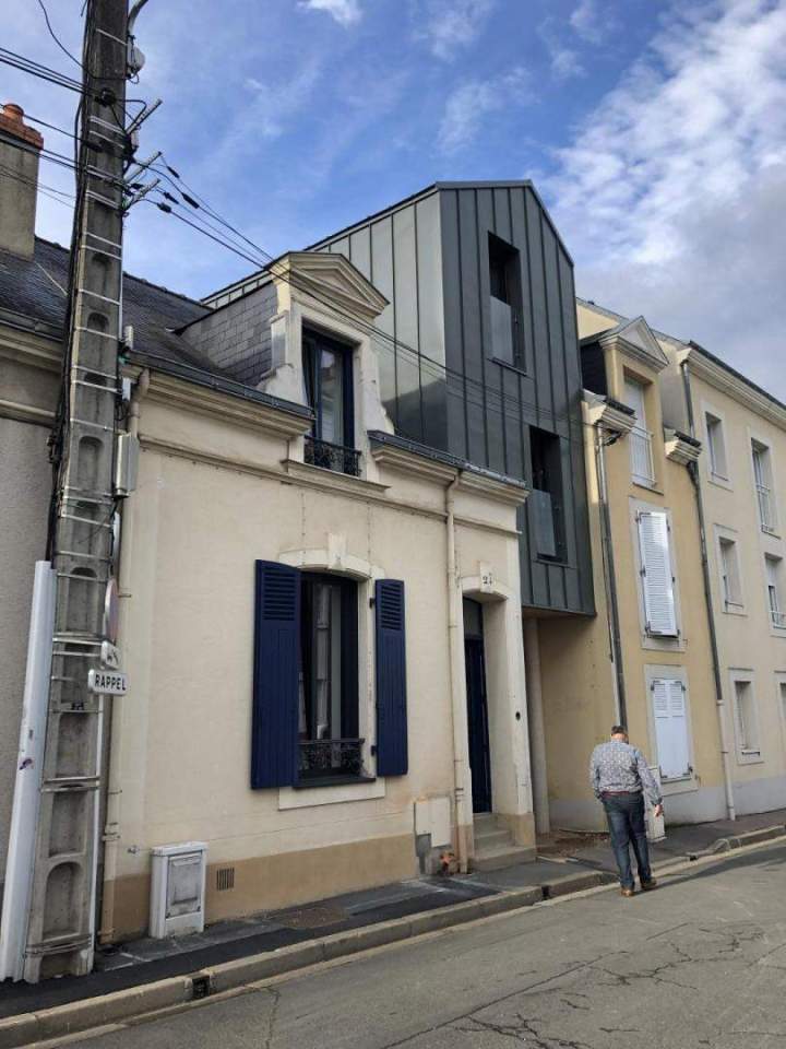 Extension et réaménagement d’une habitation existante Sud Sarthe (4)
