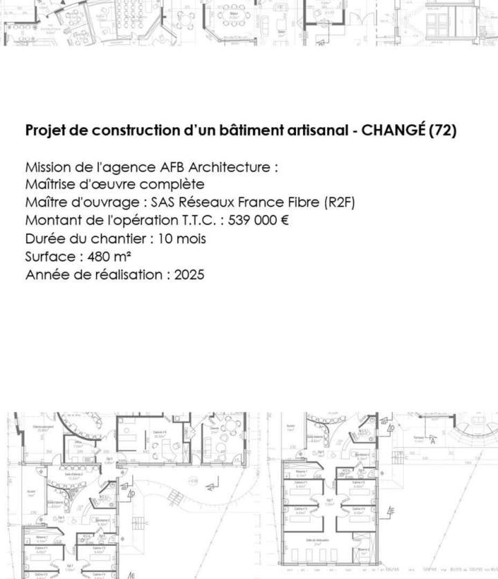 Projet de construction d’un bâtiment artisanal Sud Sarthe (1)