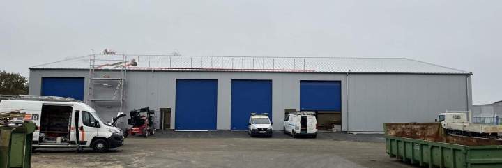 Projet de construction d’un bâtiment industriel et d’un préau Sud Sarthe (1)