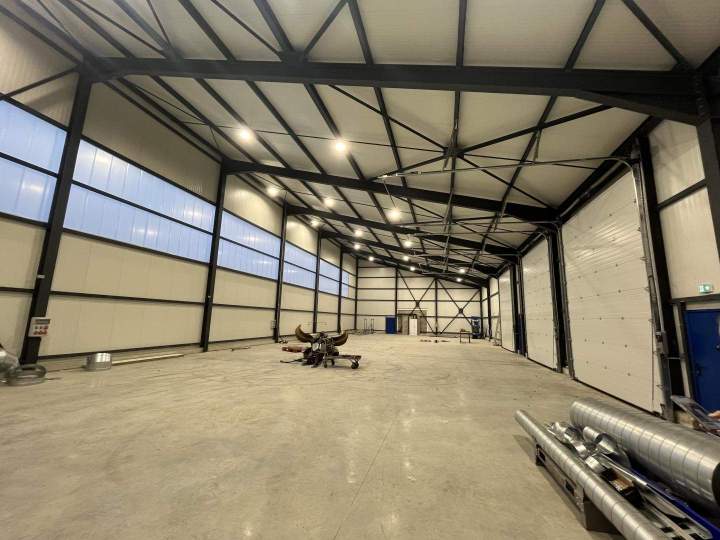 Projet de construction d’un bâtiment industriel et d’un préau Sud Sarthe (5)
