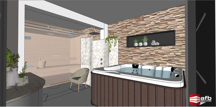 Réaménagement de bureaux, en institut centre SPA, avec extension Sud Sarthe (4)