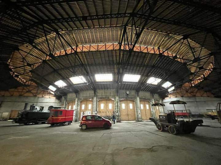 Réfection complète de la toiture et des réseaux d'eaux pluviales de la Rotonde Ferroviaire Sud Sart (1)