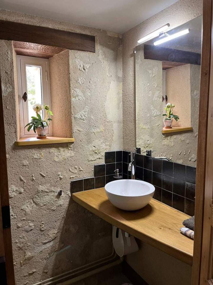 Réhabilitation d'une grange en habitation Sud Sarthe (1)