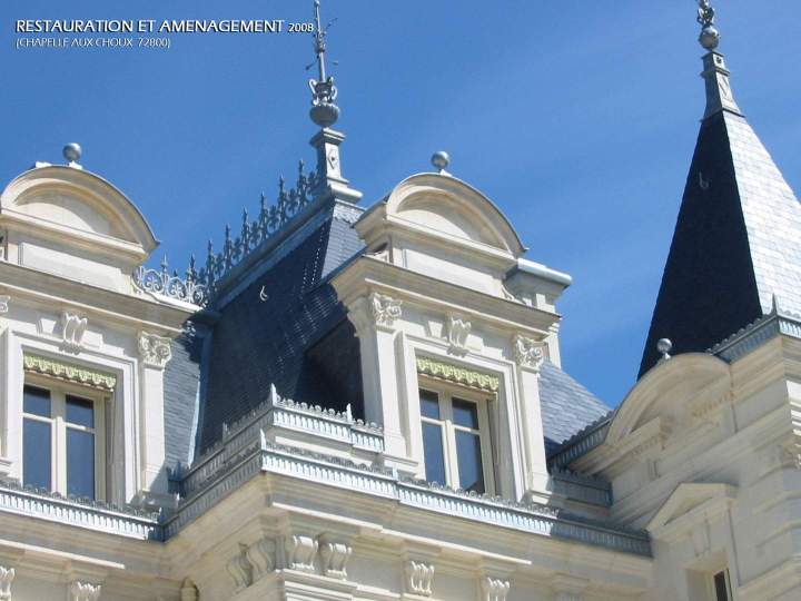 Restauration et réhabilitation du châteaue Sud Sarthe (2)